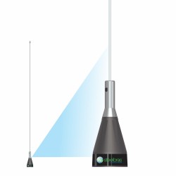 Antena Veicular Vhf 1/4 Onda Steelbras Evolution Ap10186