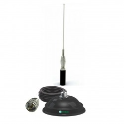 Antena Móvel 5db Vhf Ars 5/8o Suporte Magnético Mv35eam