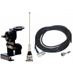 Antena Móvel Ars Vhf Fm 1/4 De Onda Cabo 5m S P Mala Mv00a