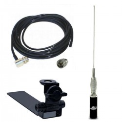 Antena Móvel 5db Vhf Ars 5/8o Suporte Bi-articulado de caminhonete  Mv35eam 