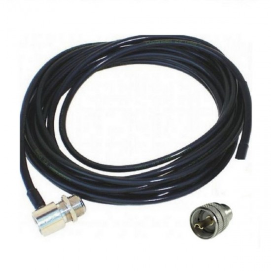 Cabo Coaxial 5 Metros Com Conector Solto 