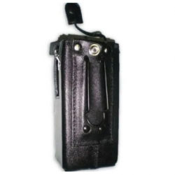 Capa Box Couro Rigído Clip Aço Rádio Motorola Ep-dep450