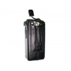 Capa Box Couro Rigído Clip Aço Rádio Motorola Ep-dep450