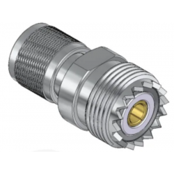 Conector Uhf Fêmea Para Uhf Macho Mini Uhf - Motorola -706