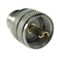 Conector Coaxial Uhf Cabo Rg-58 px py Fino marca klc 