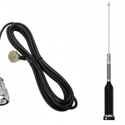 Antena M Quadriband Gprs Base Whip Encapsulada Cabo Ap6910