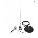 antena sl foguetino SLMFM-0V com suporte magnético steelbras 
