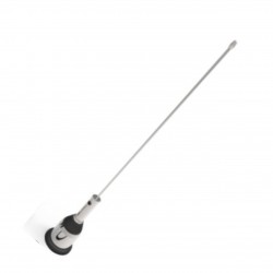 Antena Móvel 1/4 Vhf e Cabo 5 metros com coenctor mini motorola asl SLMFM-0V