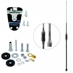 Antena Px Steelpar Black Argentina Prolongador S Ptt Brinde RP-2025