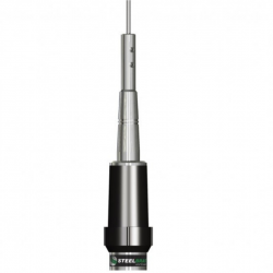 Antena Móvel Dual Band Vhf 3/8 e Uhf 2x5/8 de Onda e Cabo Coaxial - Ap0191 