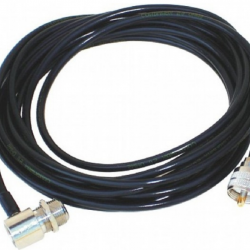 Antena Dual Band Vhf 3/8 Uhf 2×5/8 cabo 5m s porta mala - Ap0191