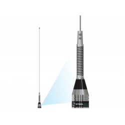 Antena Móvel Vhf 1/4 De Onda Com Mola - Ap4186