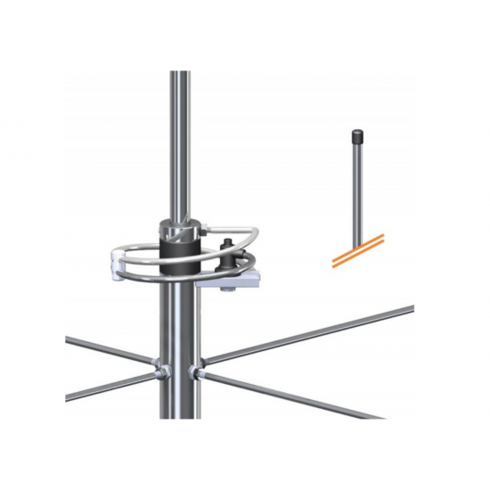 kit Antena Base Vhf 3x5/8 135-174mhz - Ap9249 