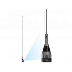 Kit de  Antena Móvel Vhf 1/4 de onda com a base magnética Vhf Fm - Ap 0186