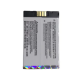 Bateria Compartível Íonlítio 1800mah Rádio Dtr620 3.6v